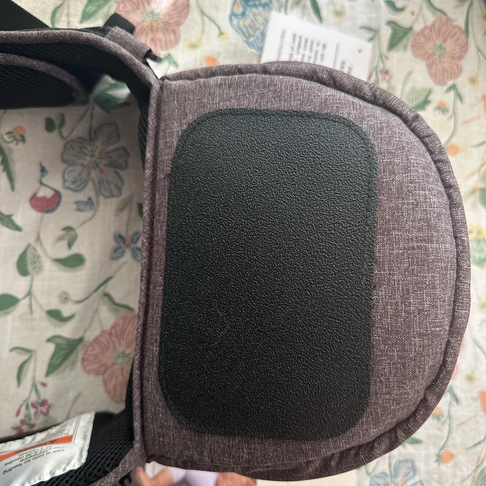 Padded Kids Hip Seat Carrier Bib - Gray
